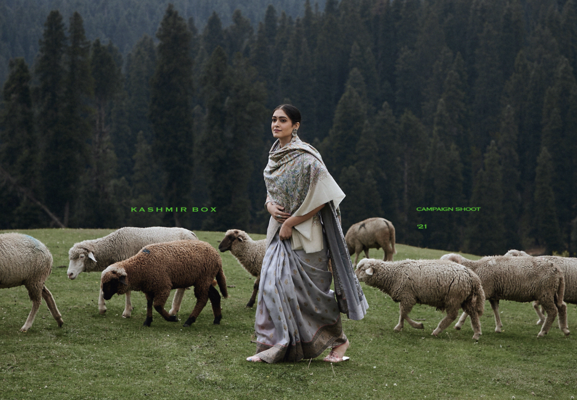 The Soft Luxury of Kashmir in Indian Fashion Advertising